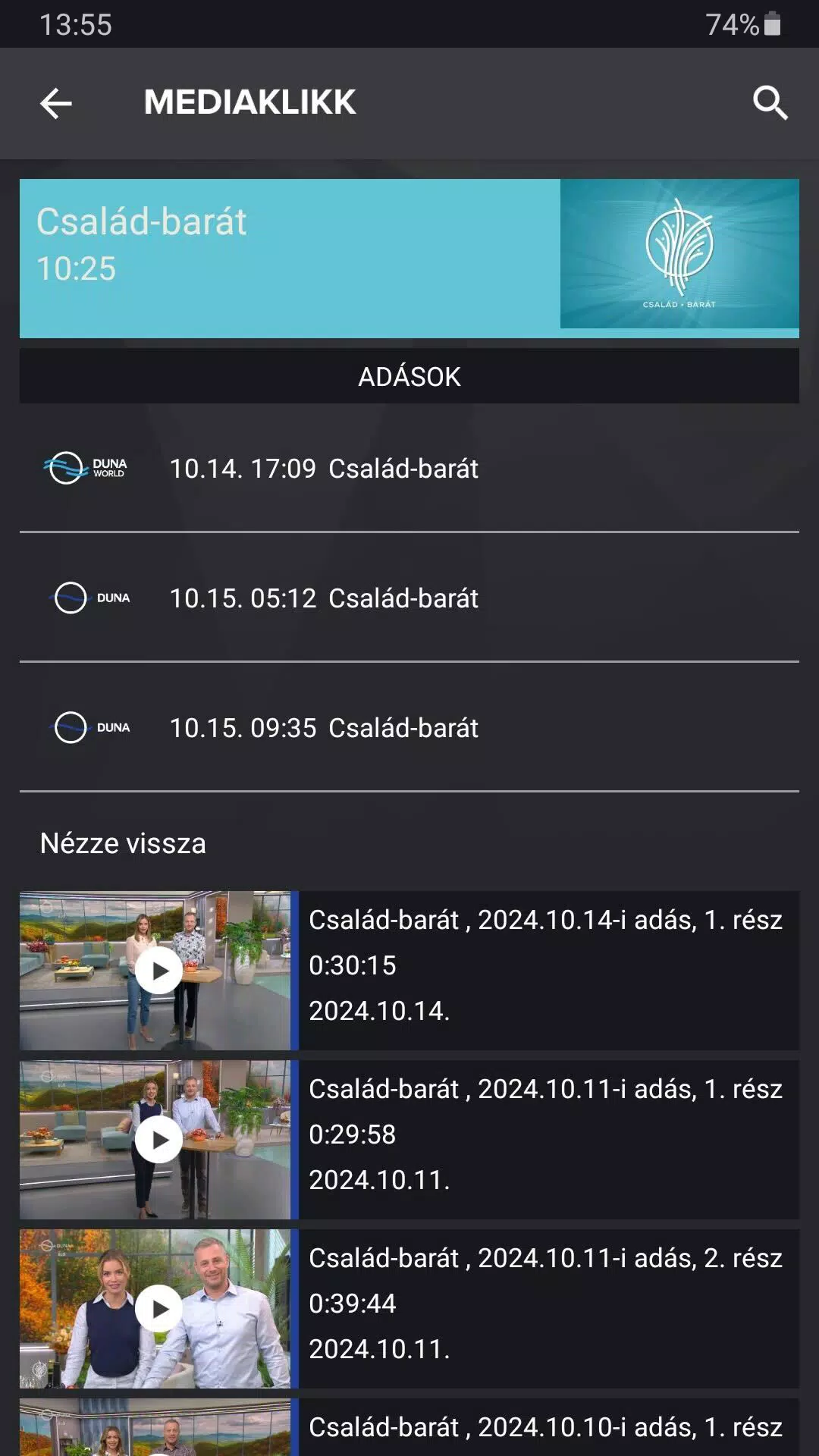 MédiaKlikk Ekran Görüntüleri