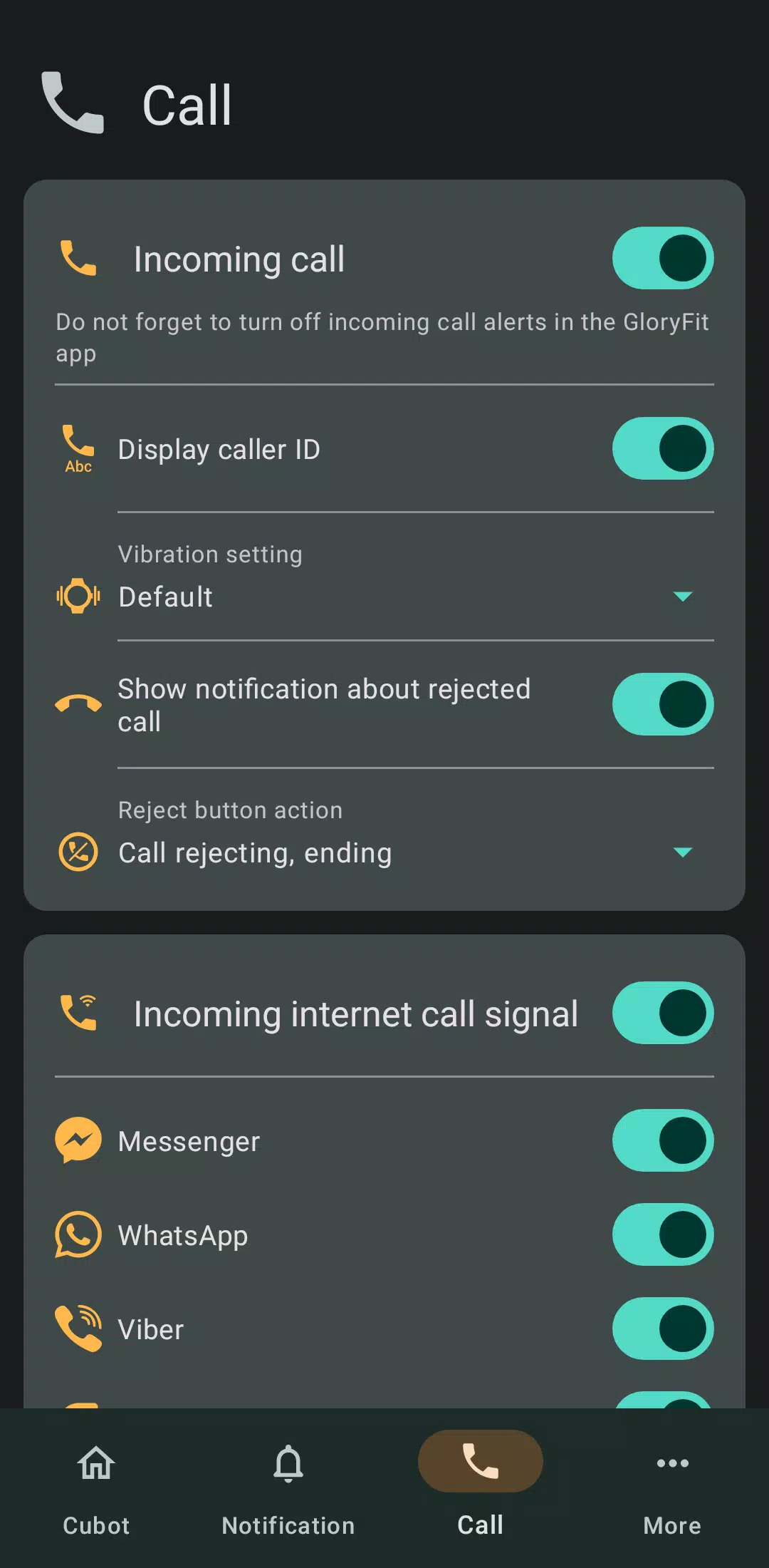 Hello Cubot Screenshots