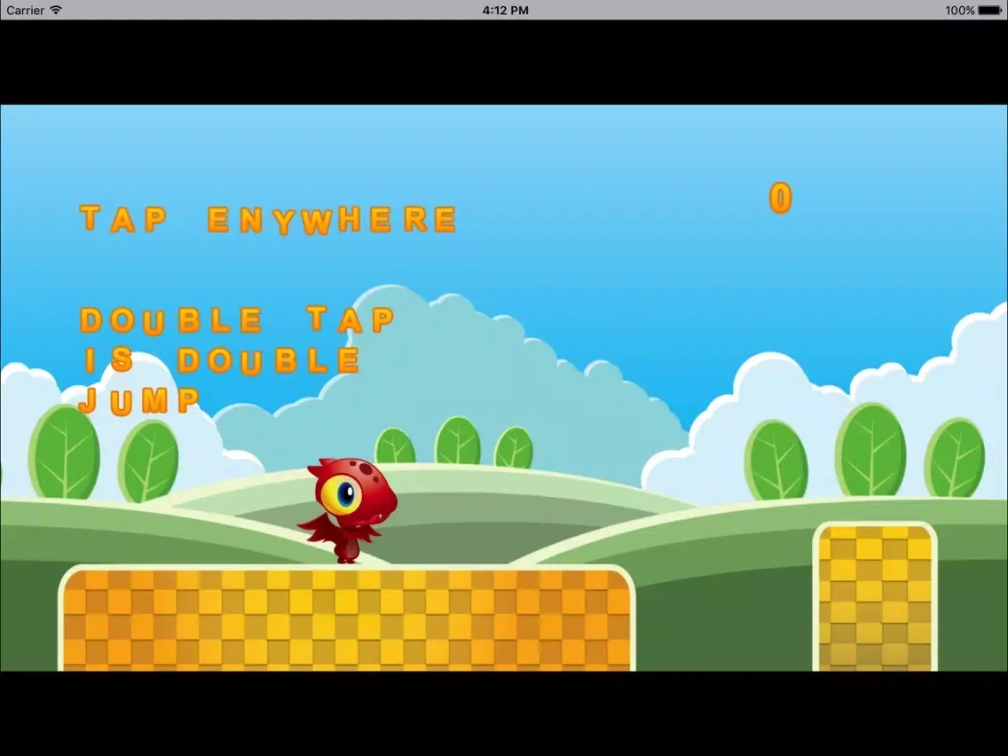 跳跃小红龙-好玩的动作小游戏 iPad Screenshots