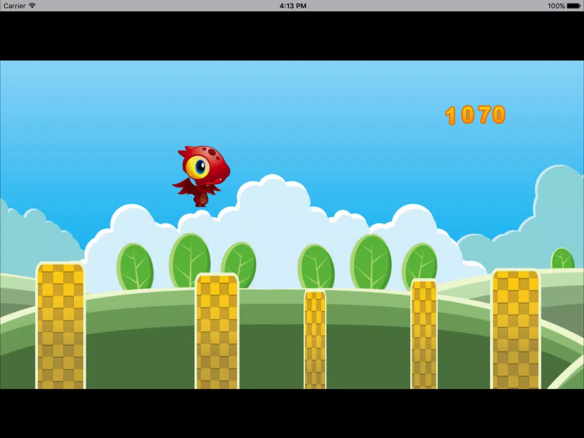 跳跃小红龙－好玩的动作小游戏 iPad  Screenshots