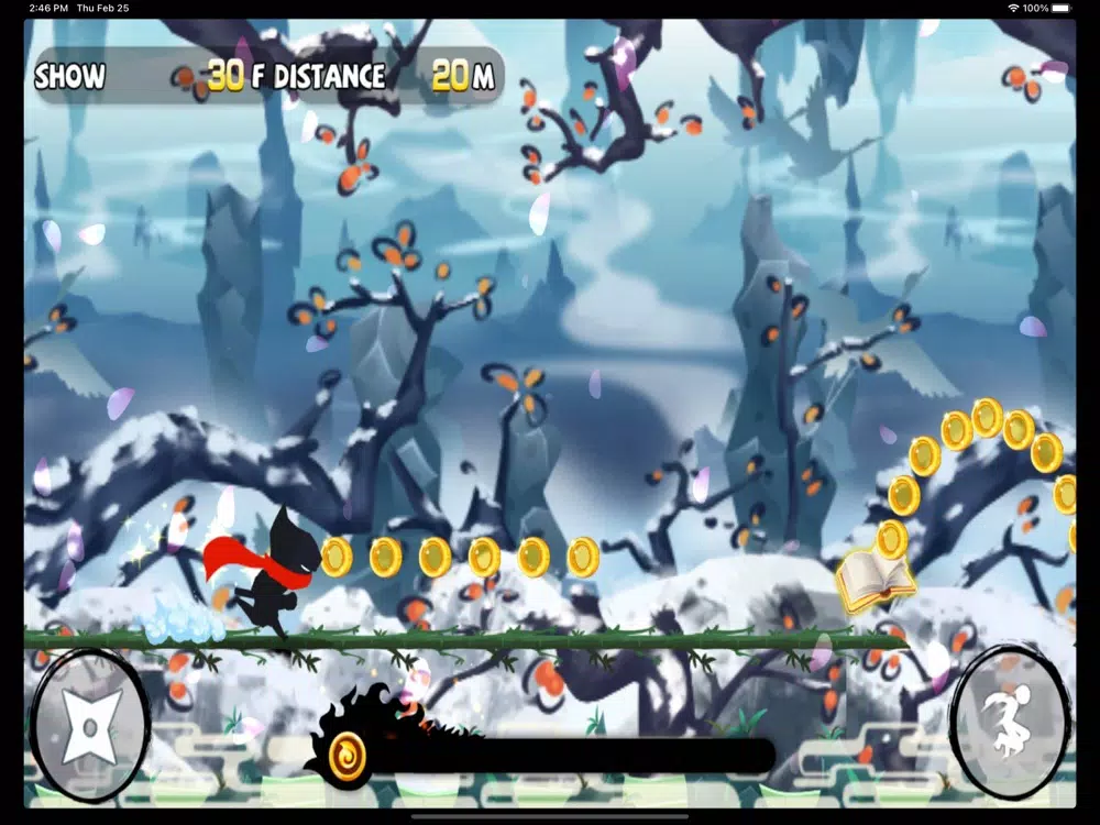 Stickman Parkour-Running Game iPad  スクリーンショット