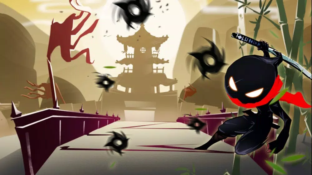 Stickman Parkour-Running Game スクリーンショット