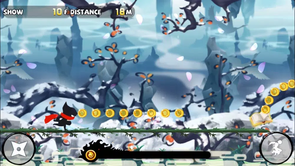 Stickman Parkour-Running Game スクリーンショット