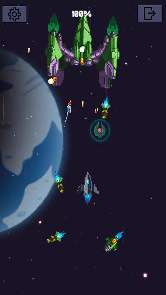 Galaxy war, Space shooter 스크린샷