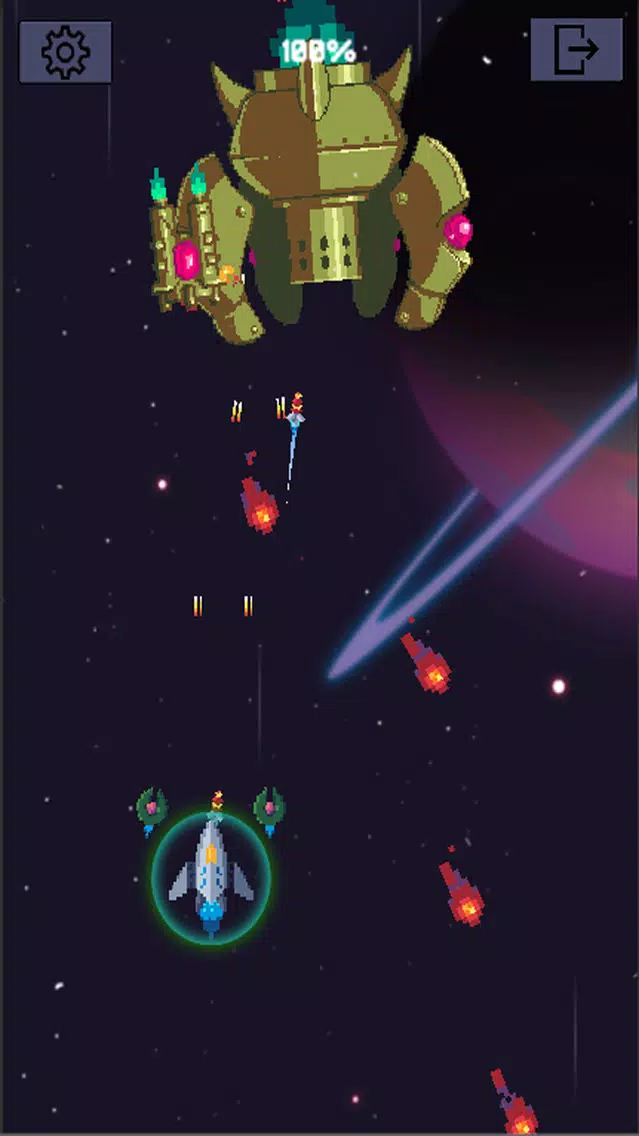 Galaxy war, Space shooter 스크린샷