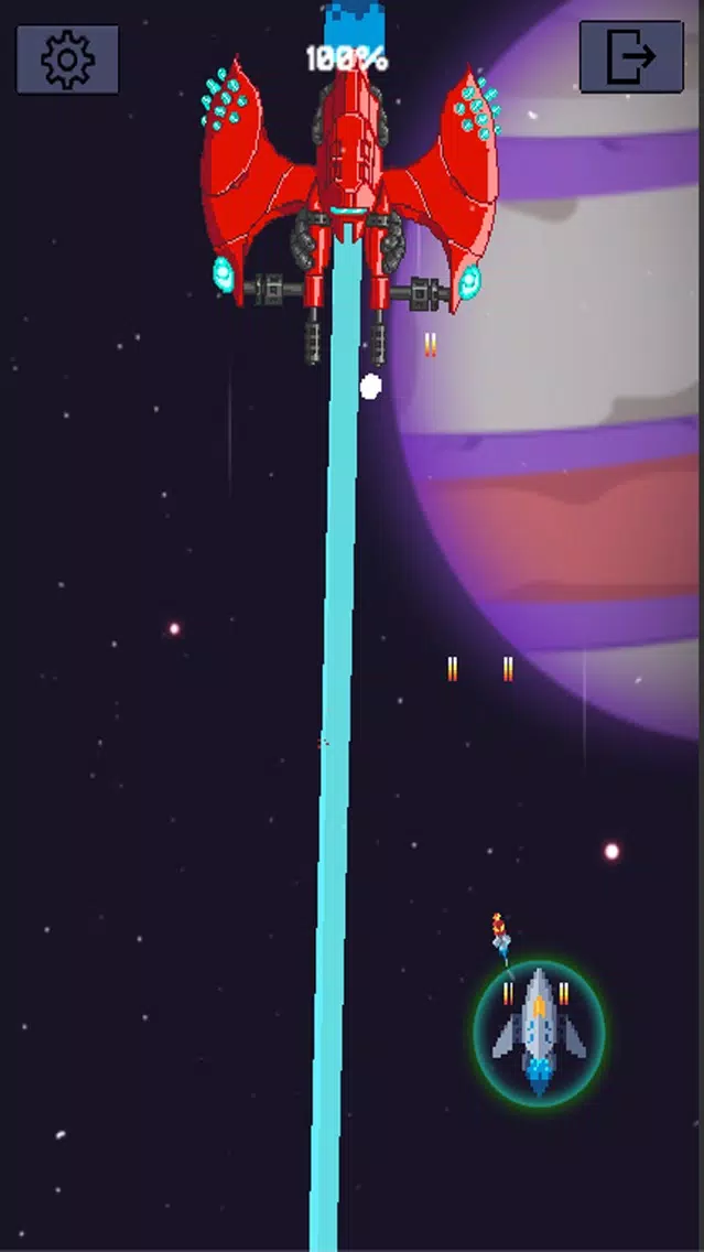 Galaxy war, Space shooter 스크린샷