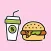 Cute Foodie Stickers