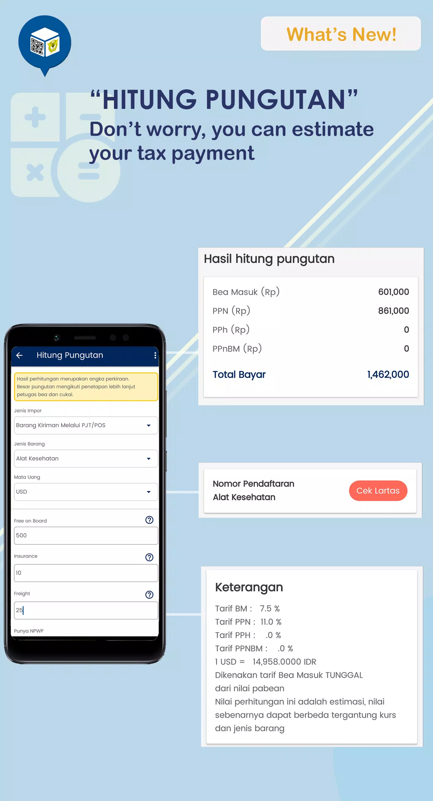 Mobile Beacukai Screenshots