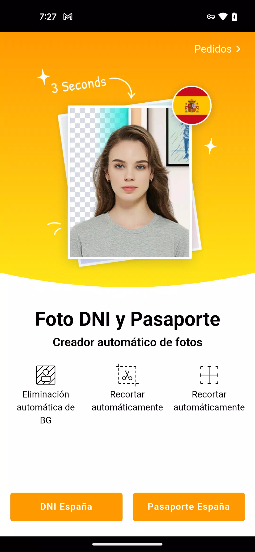 Foto DNI y Pasaporte Screenshots