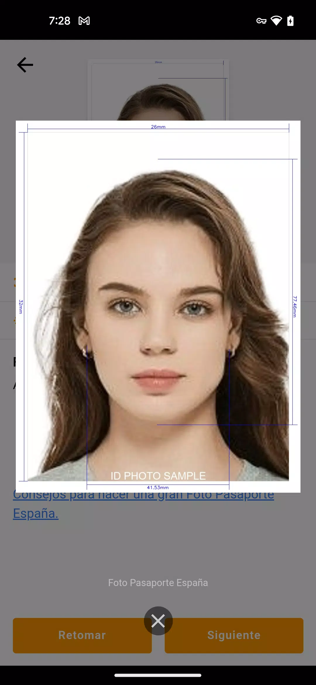 Foto DNI y Pasaporte Screenshots