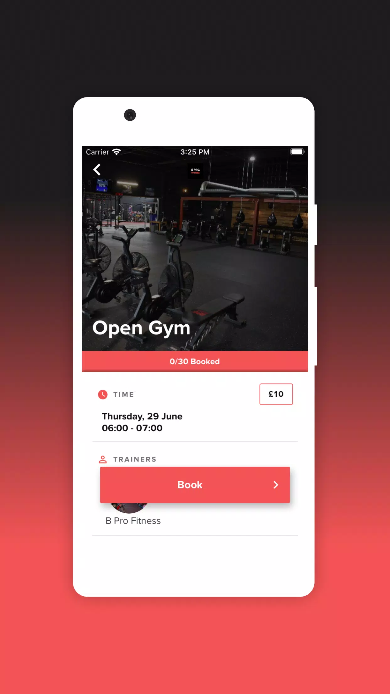B Pro Fitness Screenshots
