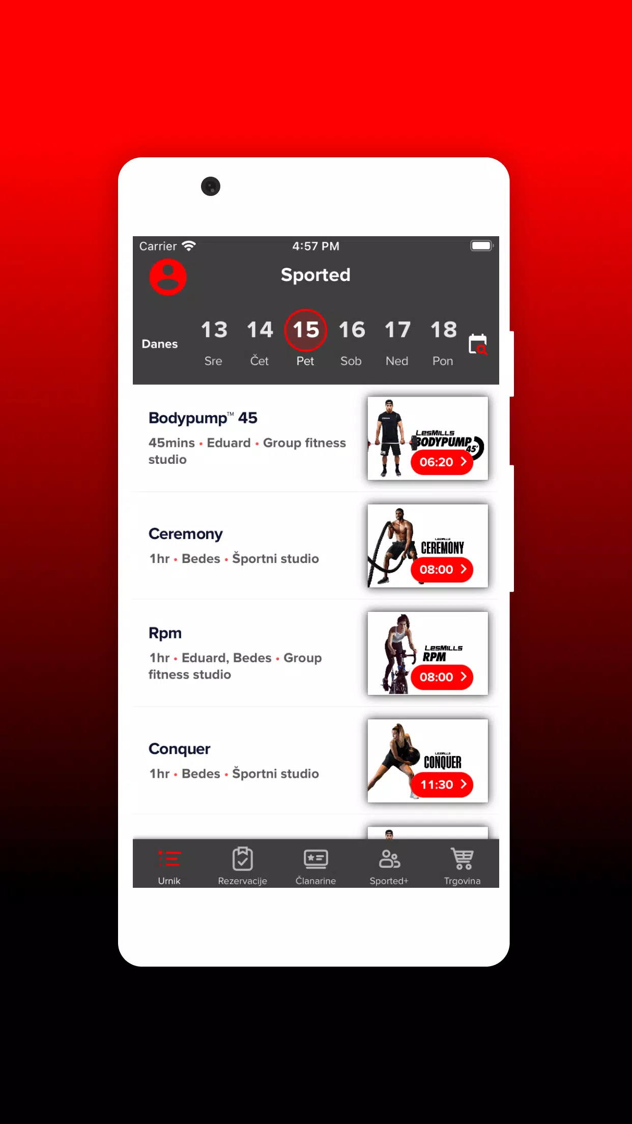 Sported Screenshots
