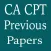 CA CPT Previous Papers