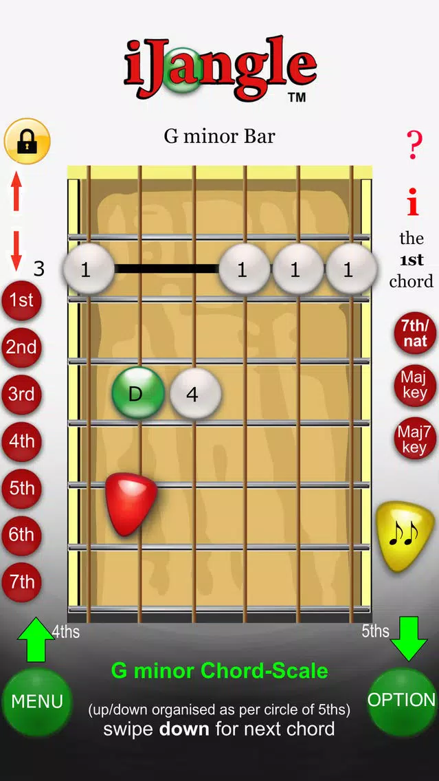 iJangle Guitar Chords Plus: Chord tools with fretboard scales and guitar tuner Screenshots
