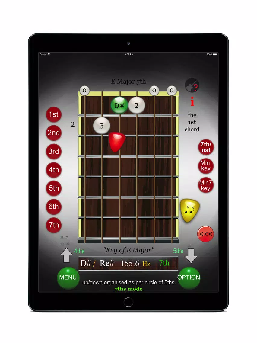 Chord - Scales : Guitar iPad Screenshots