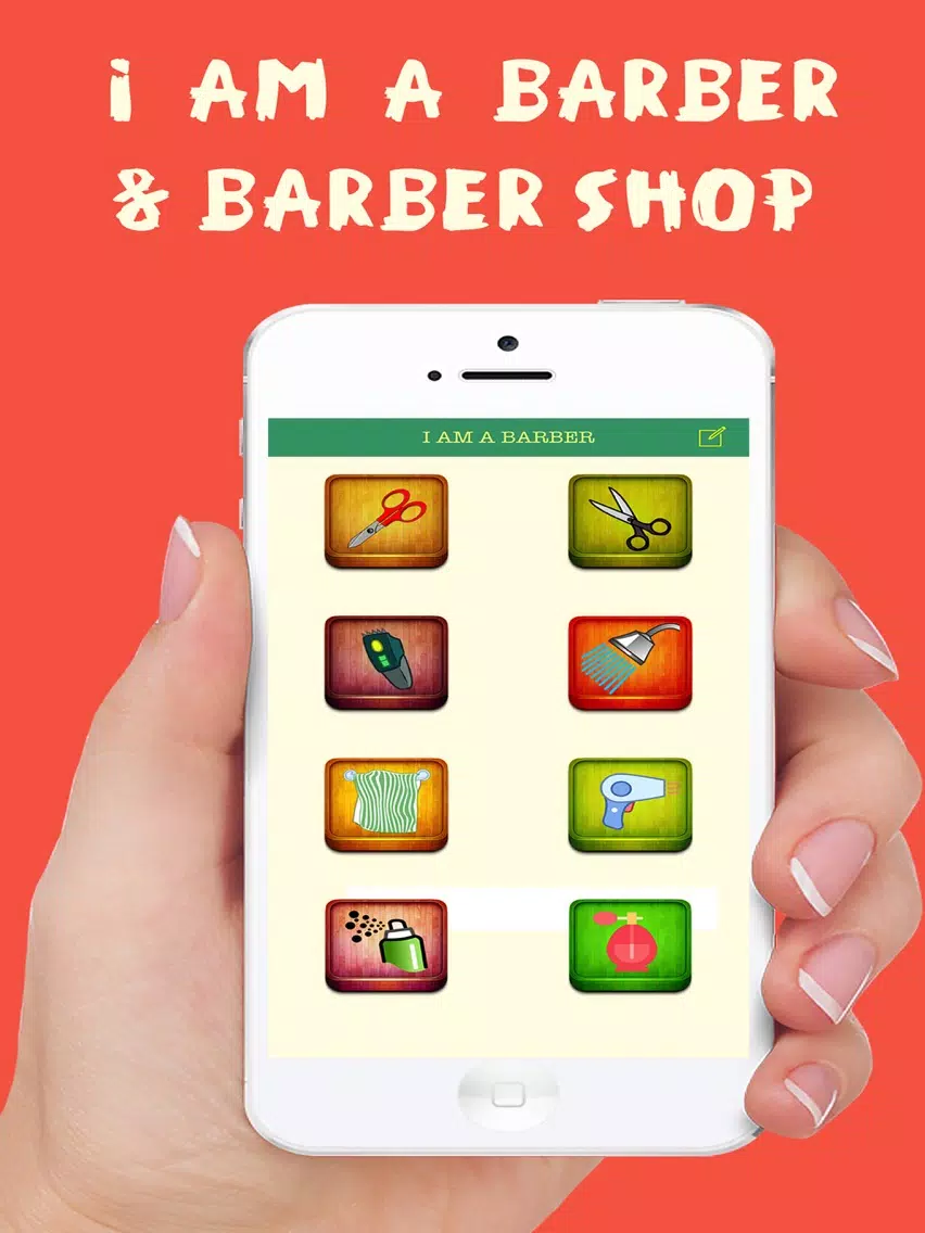 Child Barber Shop - I am A Barber iPad Screenshots