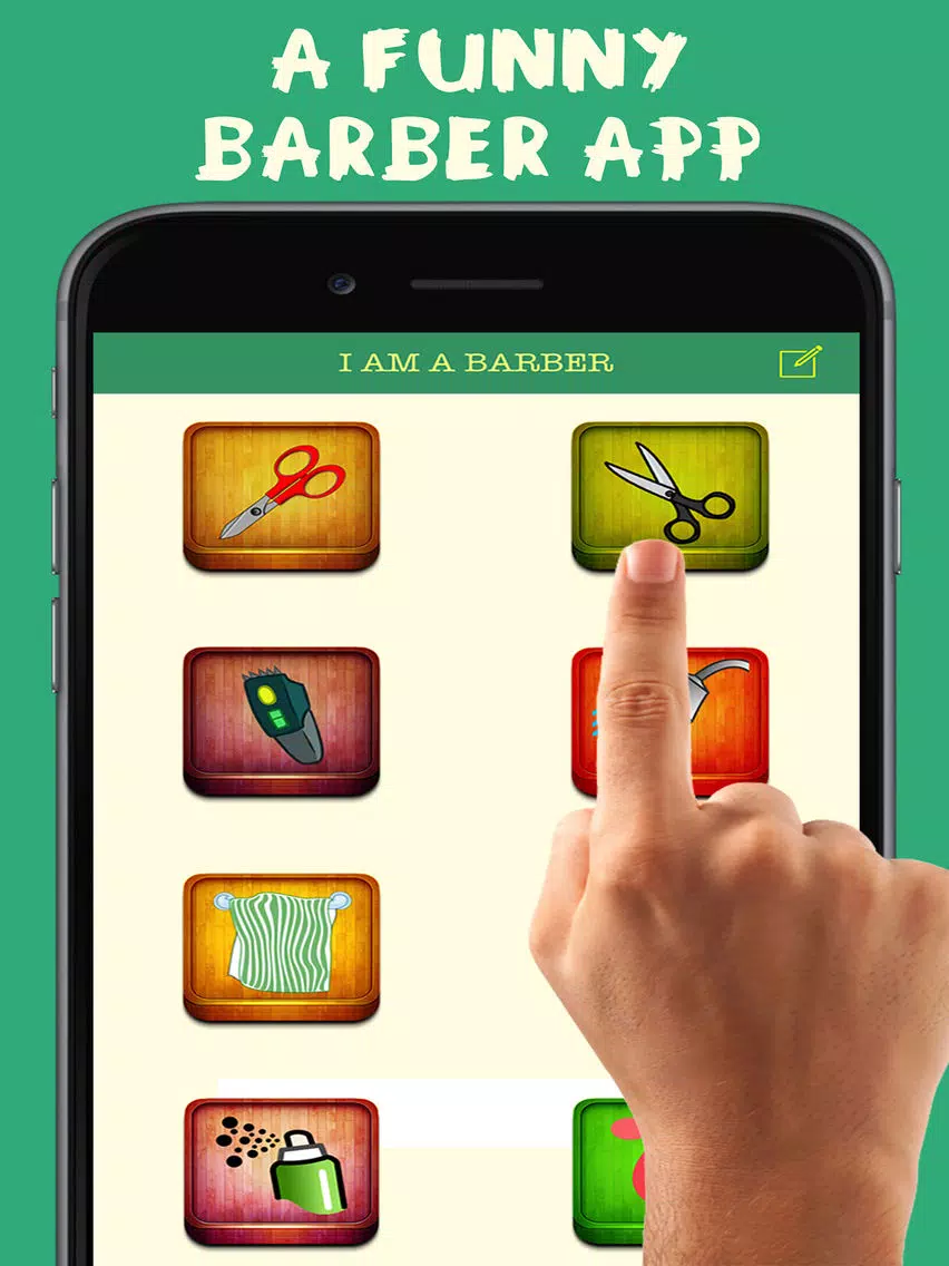 Child Barber Shop - I am A Barber iPad Screenshots