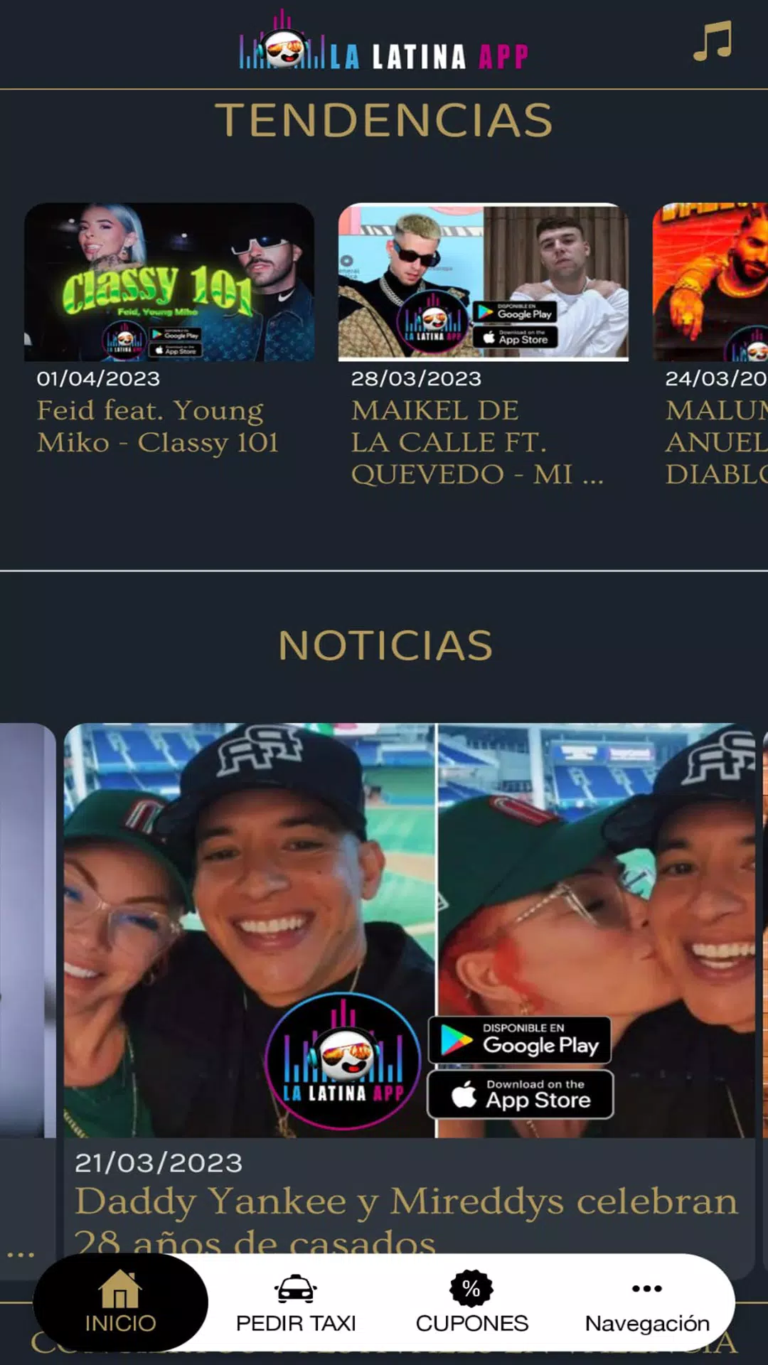 LA LATINA APP スクリーンショット