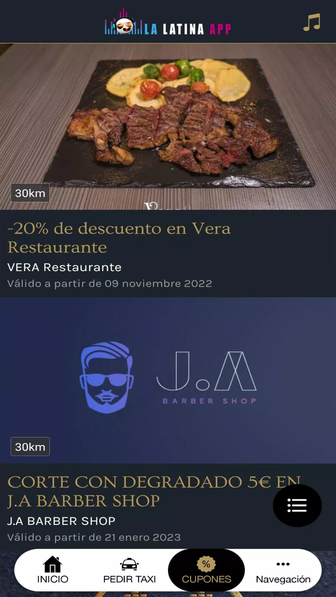 LA LATINA APP スクリーンショット