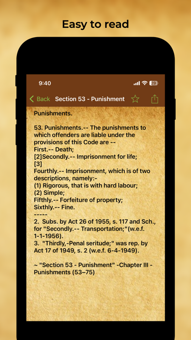 IPC Indian Penal Code - 1860 Screenshots