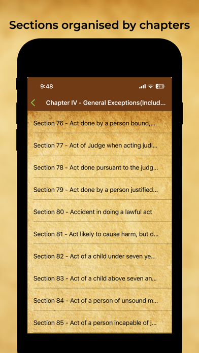 IPC Indian Penal Code - 1860 Screenshots