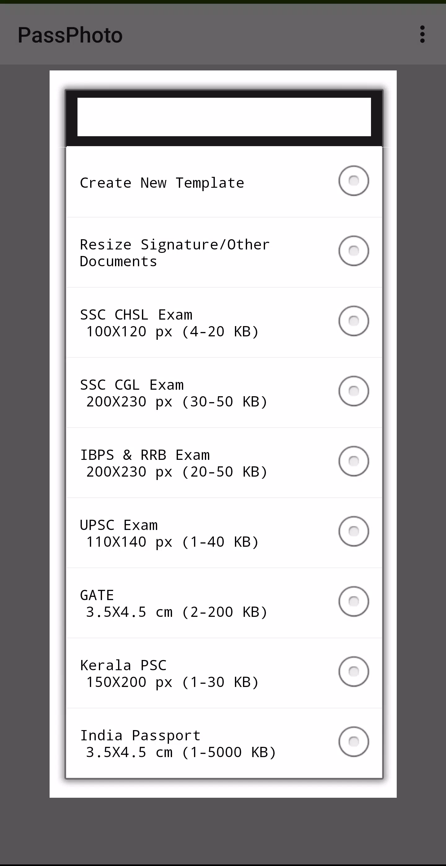 PassPhoto Screenshots