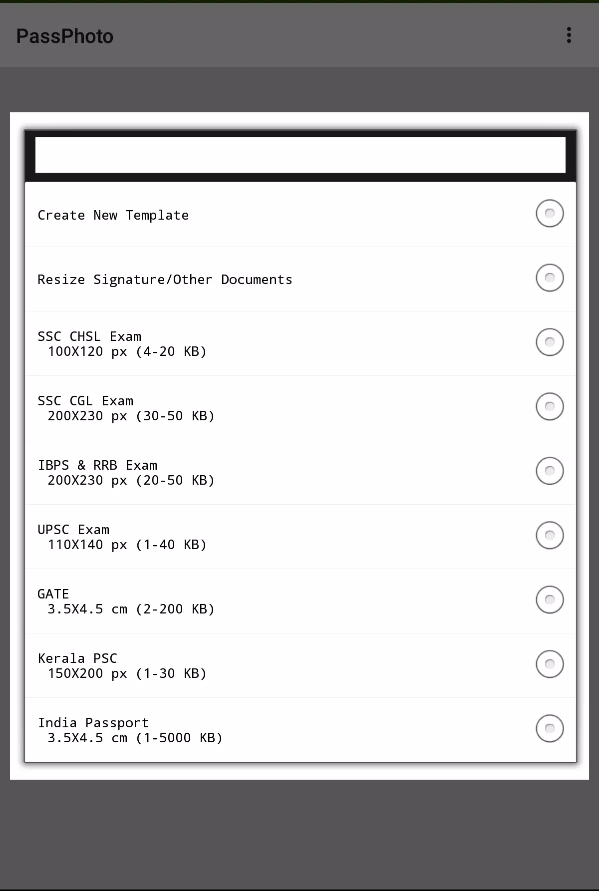 PassPhoto Screenshots