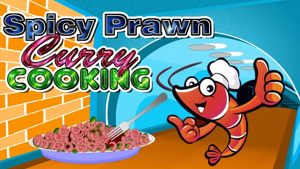 Captures d'écran de Spicy Prawn Curry Cooking