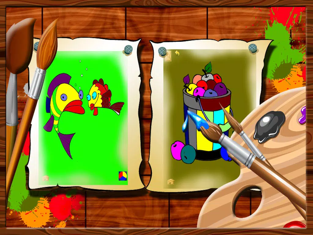 Mega Coloring Book Lite- Paint Pictures iPad Screenshots