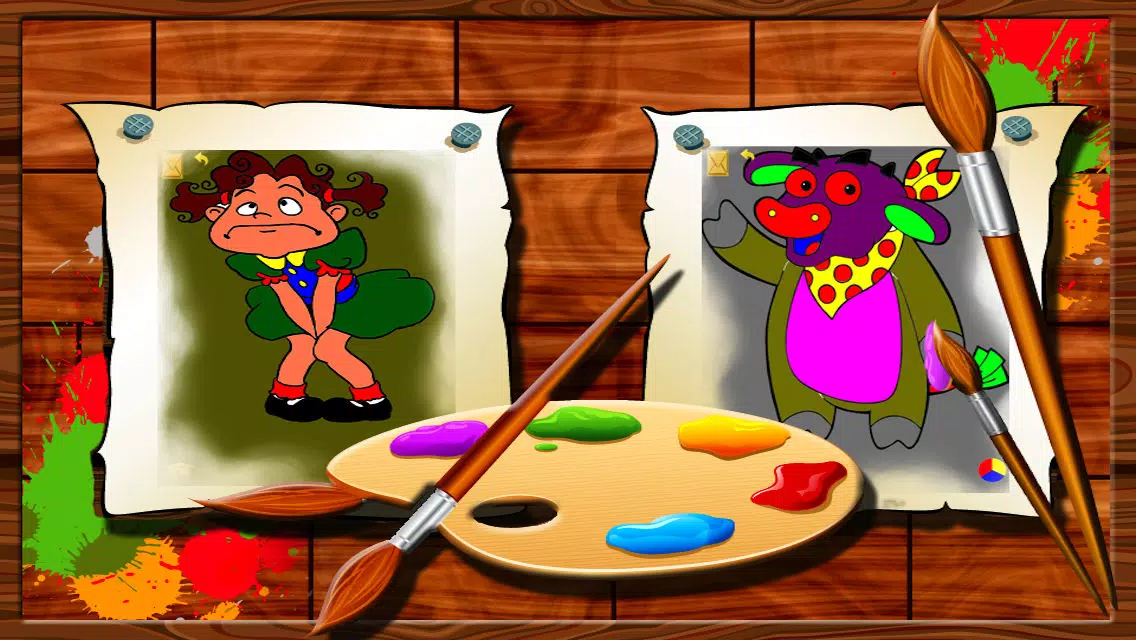 Mega Coloring Book Lite- Paint Pictures Screenshots