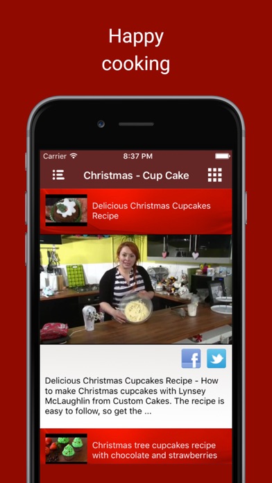 Delicious Christmas Cake Bakery Food Recipe Videos Screenshots