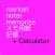 memo and calculator