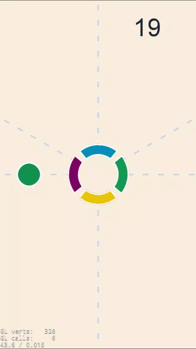 Tangkapan skrin Circle Pong Pong