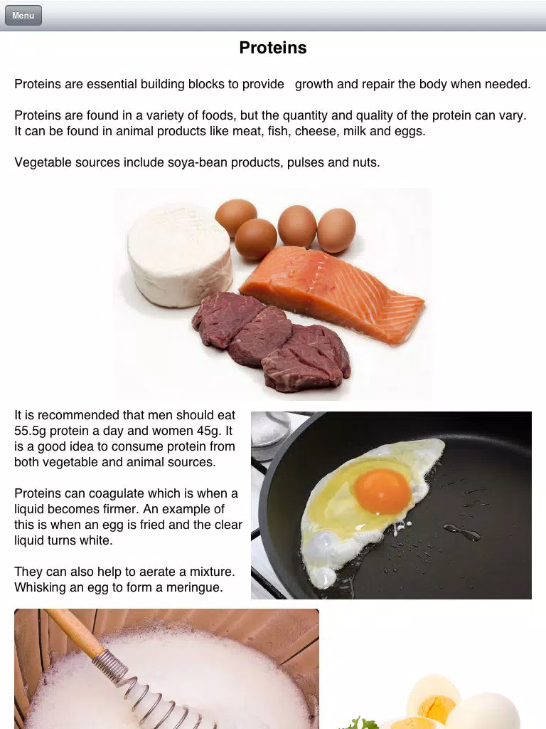 Design and Technology: Food Technology iPad Screenshots