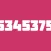 Flash Numbers!