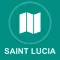 Saint Lucia : Offline GPS Navigation