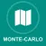 Monte-Carlo, Monaco : Offline GPS Navigation