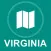 Virginia, USA : Offline GPS Navigation