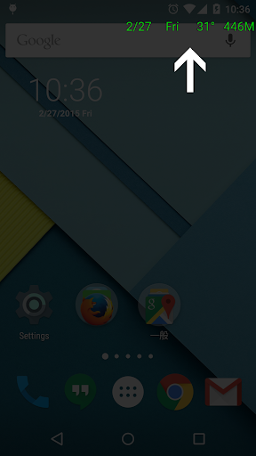 Status Bar Mini Pro Screenshots