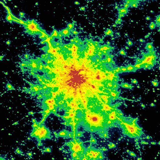 Light Pollution Map Light Pollution Map