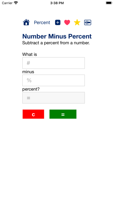 Percent Calculators Screenshots