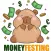Cute Capybara Money Sticker