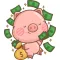 Piggy Payday Stickers