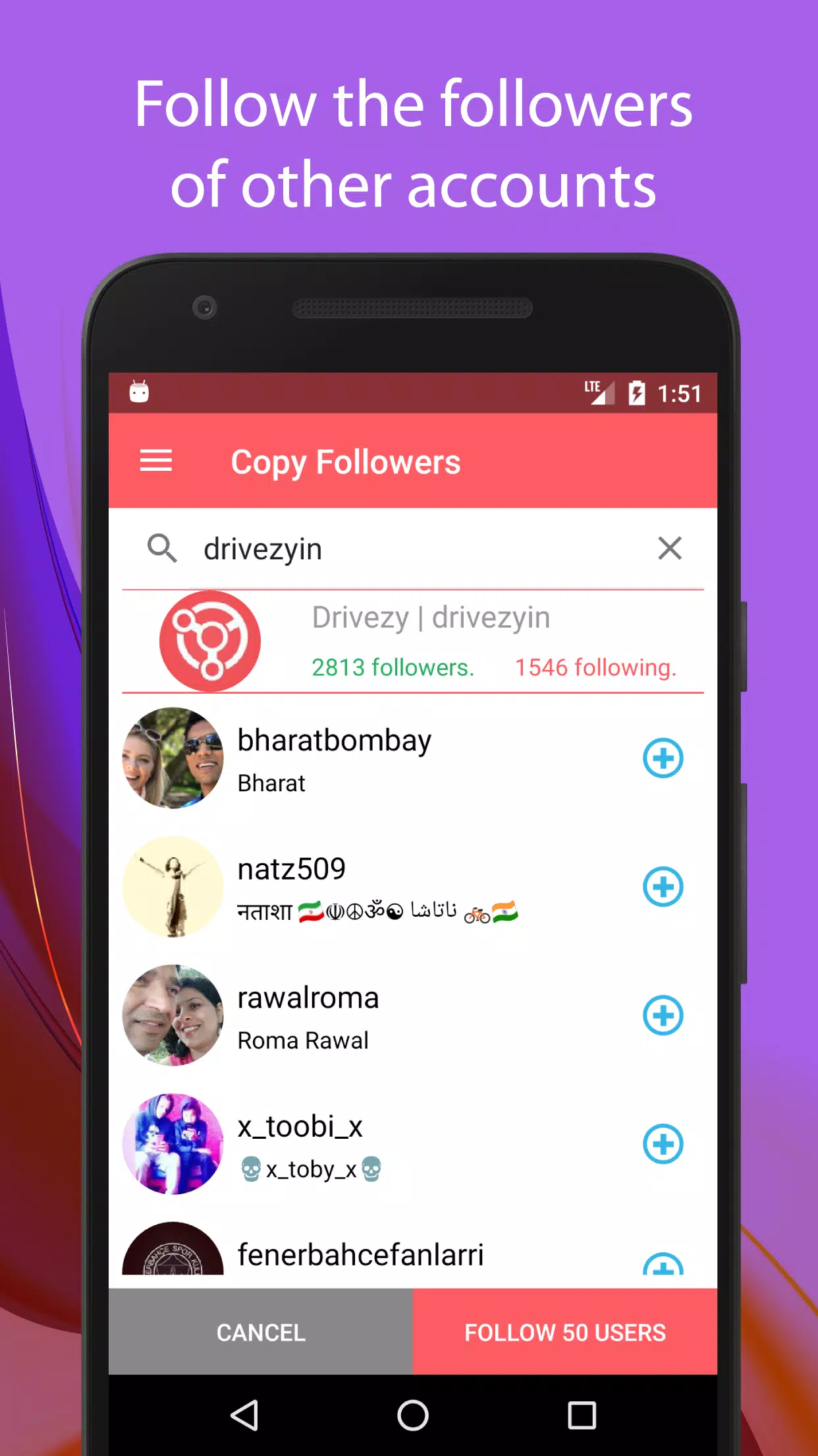 Unfollow Pro Screenshots