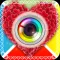 Valentine Photo Frame - Wonder Photo & Frame Maker