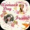 Women Day Photo Frame -Wonder Photo,Camera sticker