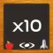 Intergalactic Multiples of Ten