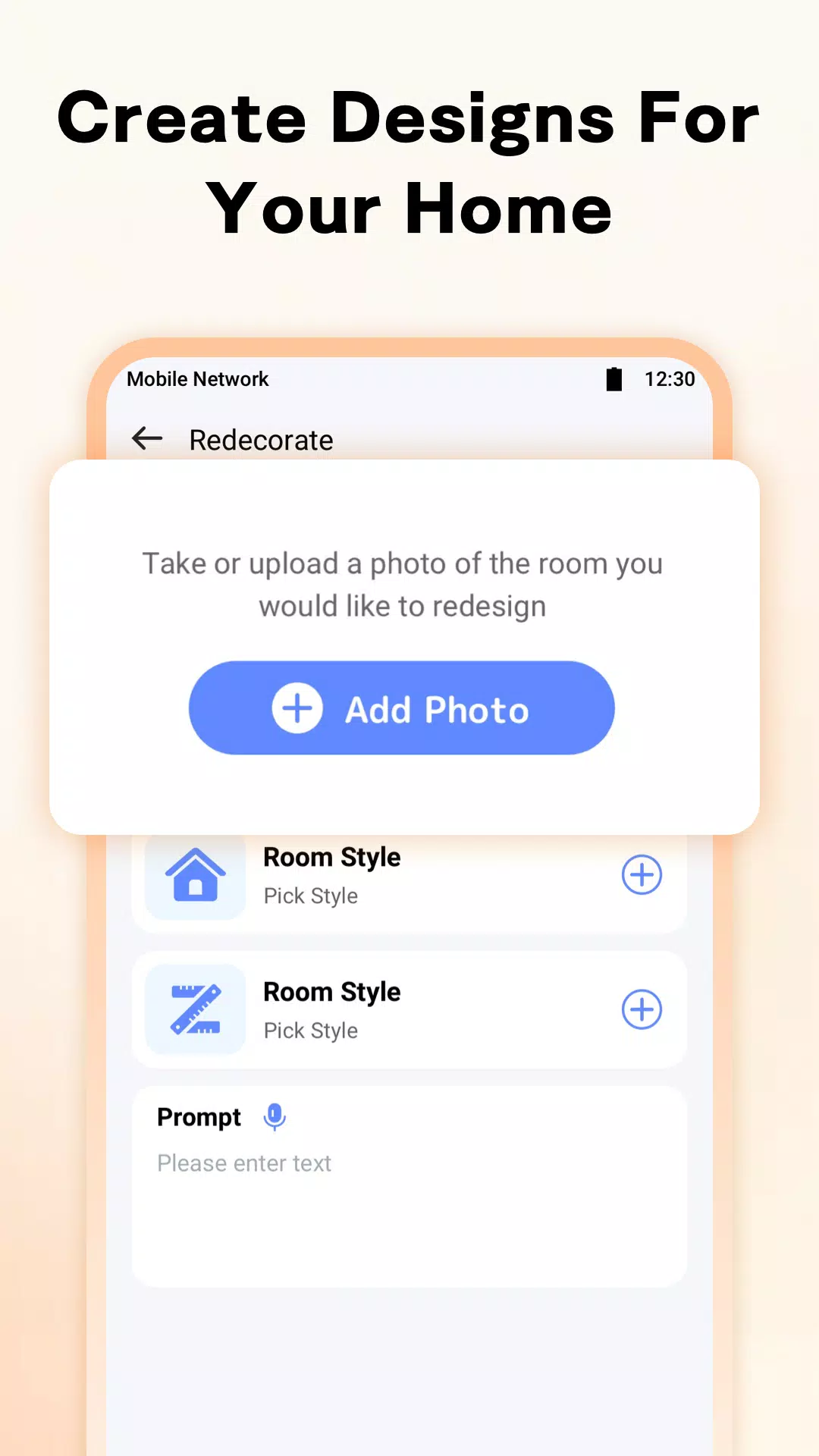Home AI: AI Interior Design应用截图