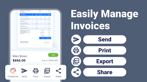 My Invoice Maker & Invoice Screenshots