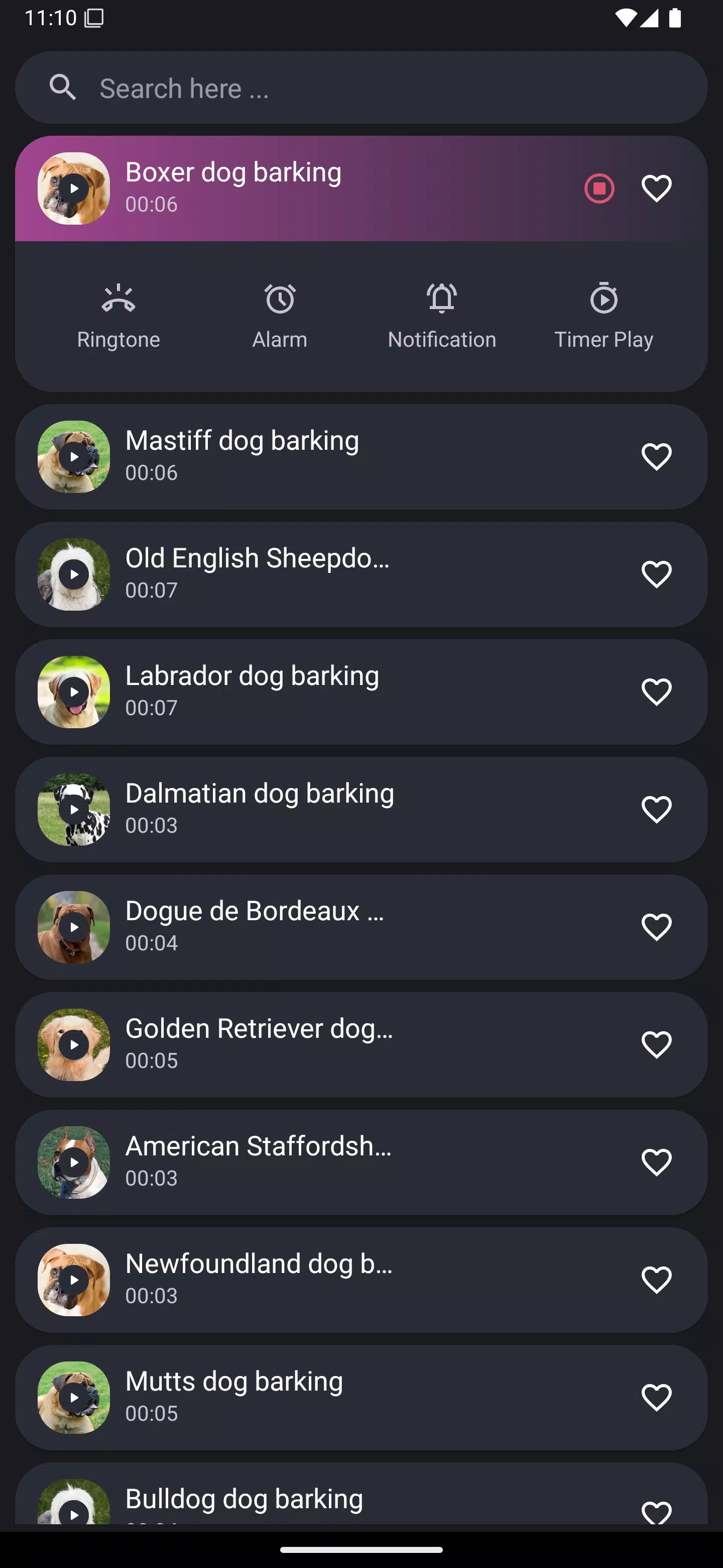 Dog Barking Sounds Screenshots